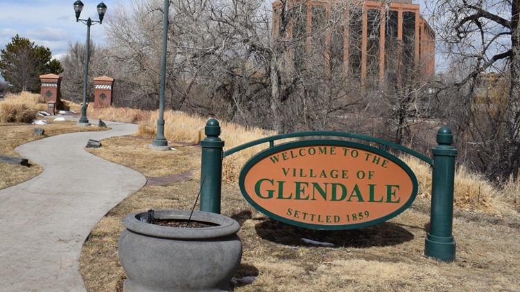 Welcome to Glendale, Colorado Sign